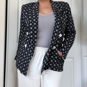 Vintage Silk Blazer